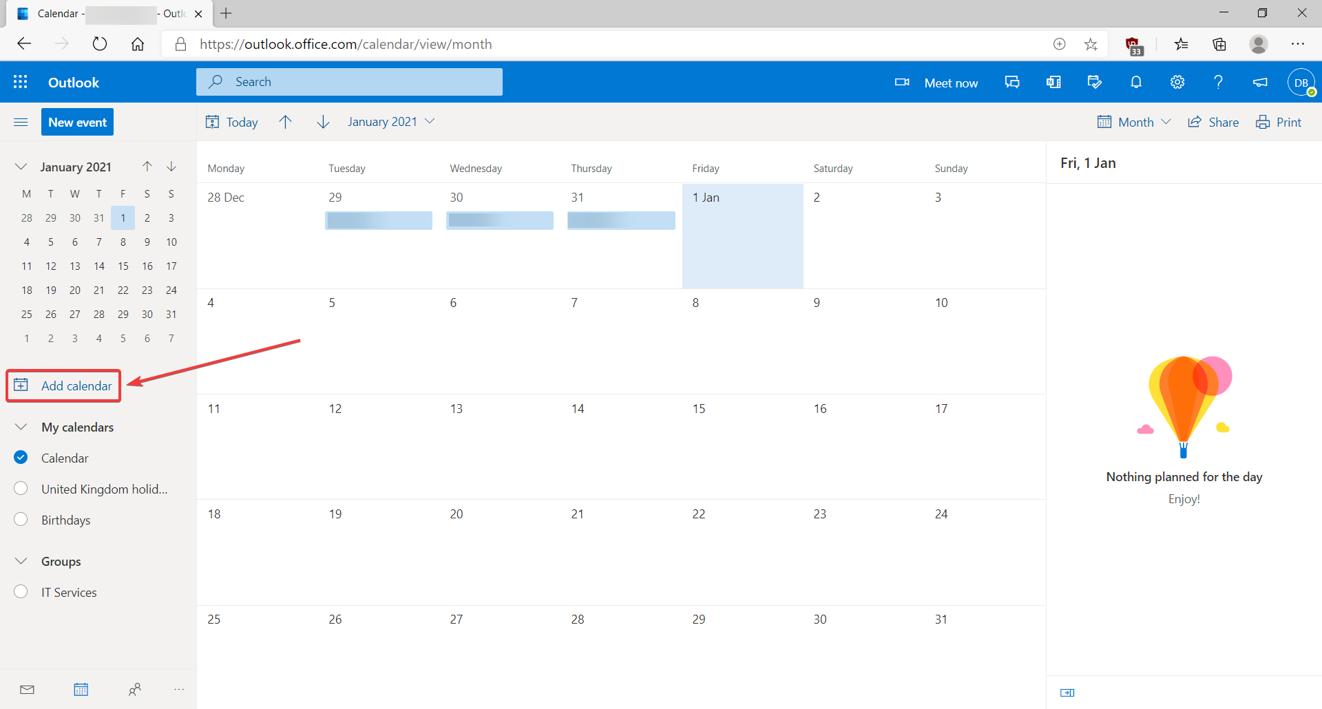 Adding a shared calendar in Outlook Web App – BDMAT IT Support